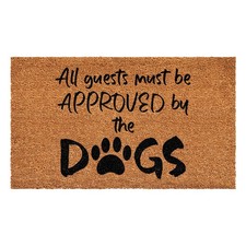Calloway Mills All Guest Must Be Approved By Dogs Doormat (36