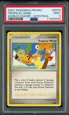 Pokemon Tropical Wind 2007 QUARTER FINALIST World Championships Promo DP05 PSA 9 picture