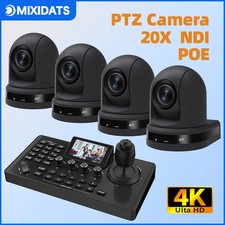 4K NDI PTZ Camera 1-10pcs 20X Zoom Video Conference Camera for Church Business picture