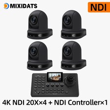 4K NDI  PTZ Camera 1-10pcs 20X Zoom Video Conference Camera for Church Business  picture