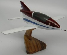 Bede BD-5 Micro Private BD5 Airplane Desktop Mahogany Kiln Dry Wood Model Large picture