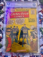 1955 DC DETECTIVE COMICS #225 CBCS 4.5 1ST MARTIAN MANHUNTER KEY GRAIL RARE WOW picture