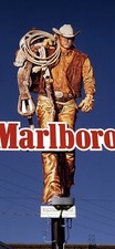 Rare Vintage Marlboro Man Billboard Iconic Collectible Advertising Sign (236x14) picture