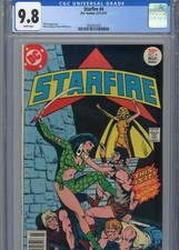 STARFIRE #4 MT 9.8 CGC WHITE PAGES MAGGIN STORY VOSBURG ART picture