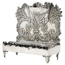 An Early German Silver Hanukkah Lamp, Berlin Circa 1817 Judaica picture