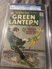 Showcase 22 CGC 2.5 1st SA Green Lantern Mega DC Key Presents picture