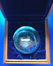 PROJECT SKYLAB FLOWN MISSION DEBRIS RELIC ARTIFACT FRAGMENT IN GLASS & WOOD BOX picture