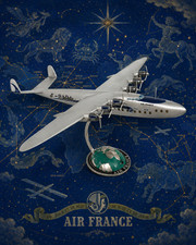 LATÉCOÈRE 631 F-BARA 1948 AIR FRANCE WOODEN AGENCY MODEL picture