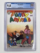 Funny Aminals #1 1972 CGC 9.8 Maus First App. R. Crumb Art Spiegelman ❄️ White picture