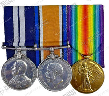 WW1 British RNAS DSM Distinguished Service Medal Group F11344 JA Mortimer picture