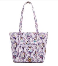 Disney Vera Bradley Tote Purse Bag Belle Floral Beauty and the Beast Brand NEW picture