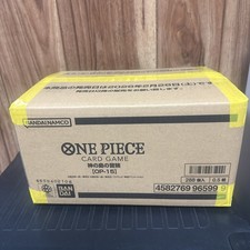 ONE PIECE Adventure on the Island of God Booster Case OP-15 Japanese in stock picture