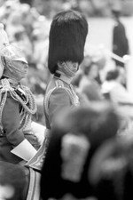 Prince Charles on parade in his uniform as Colonel of the Wels- 1977 Old Photo picture