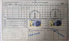 APOLLO NASA ORIGINAL FLIGHT DOCUMENT SIGNED 2X BY DEKE SLAYTON ONE OF A KIND picture