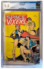 3-D ZONE #16 SPACE VIXENS - CGC 9.8 - - DAVE STEVENS 2 pair of 3D GLASSES within picture