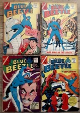 Blue Beetle #1,2,3 &5 Charlton 1964 all mid to high grade worthy see photo's picture