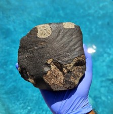 Meteorite**NWA Unc.; Flight Oriented Individual**2,175 grams, W/ Flow Lines picture