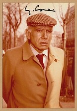 Luigi Comencini (1916-2007) - Italian director - Rare signed photo - Paris 1983 picture