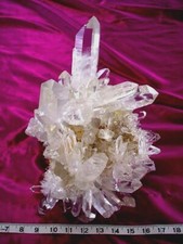 Arkansas Quartz Crystal Cluster - Super Nice Collector Piece picture
