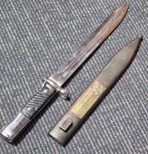 Vintage Rare 1949 Israeli Army Bayonet With Scabbard Made In Israel picture