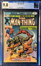 Man-Thing #20 (Marvel, 1975) CGC 9.8 WP Spider-Man, Daredevil, Shang-Chi & Thing picture