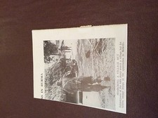 M12d ephemera ww2 1940s picture 14th army search huts meiktila picture