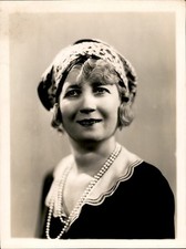 GA315 Approx 1920s-30s Original Henri Manuel Photo WOMEN'S HAT PARIS MILLINERY picture