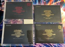 Yugioh World Championship envelope complete set 2017/2018/2019/2023 picture
