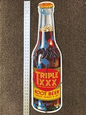 Rare, Vintage TRIPLE XXX ROOT BEER SIGN 36