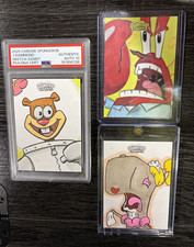 Topps 2025 SpongeBob 25th Anniversary collection lot PSA 10 Auto #/1 /5 /25 /50 picture