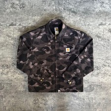 Carhartt Spar Detroit X A Bathing Ape Men Rar Workwear Model Collaboration Model picture