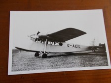 Shorts S-16 Scion-Photo aviation-Format 9/14-Collection. picture