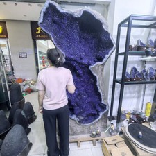 Large 3960LB Rare Natural Museum level Amethyst Crystal Church Cathedral geode picture