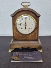 RARE Chelsea Colonial Williamsburg Wythe House Mantel Clock WORKS w/ Key & Book picture