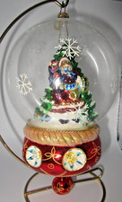 Christopher Radko SUMPTUOUS SANTA w/ Tree Dome 8 Reflectors Christmas Ornament picture