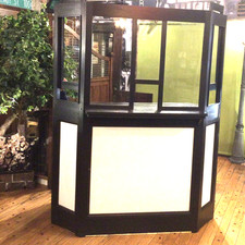 Antique 1920s Art Deco Chicago IL🍿Cinema Movie Theater Lobby LARGE Ticket Booth picture