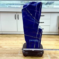 78.5LB Top Natural Lapis Lazuli Quartz Large Crystal Mineral specimen decor +st picture