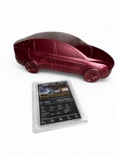 Tesla Sunset Event 1:18 Model X Signature Prototype Plaid Trading Card Exclusive picture