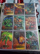 Marvel, DC, Conan,  And Other Collectible Cards And Masterpiece Full Sets picture