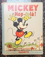 1934 Mickey Mouse Hop-la Pop Up Book Walt DISNEY Silly Symphonies Hachette picture