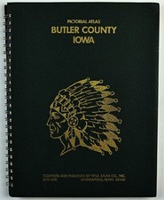 Buter County, Iowa Parkersburg Shell Rock Clarksville Aplington IA 1984 Atlas picture
