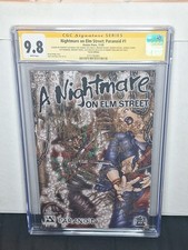 SIGNED BY ROBERT ENGLUND & 8 CAST FROM PART 4 NIGHTMARE ON ELM STREET #1 CGC 9.8 picture