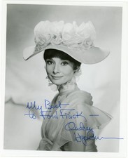 Audrey Hepburn β Signed Vintage Photograph picture