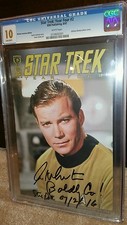 STAR TREK: YEAR 4 CGC 10.0 GEM MINT PHOTO COVER WILLIAM SHATNER SIGNED ONLY ONE picture