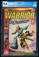 Warrior #1 CGC NM 9.4 1st V for Vendetta 1st Marvelman Alan Moore David Lloyd picture