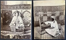 Antonio Cavilla Antique Photo Album  Tangiers 1890s Morocco  about 90 Images picture