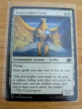 MTG Transcendent Envoy 257 Jumpstart 2022 M/NM Free UK P&P picture