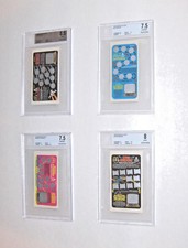 1982 Vintage McDonalds SPACE THEMED ATARI BECKETT Graded Unscratched Cards  picture