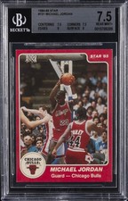1984-85 STAR #101 MICHAEL JORDAN BGS 7.5 picture