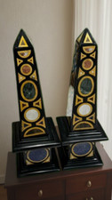 Handcrafted Marble Obelisk Sculpture | Elegant Decorative Piece for Home Decor picture